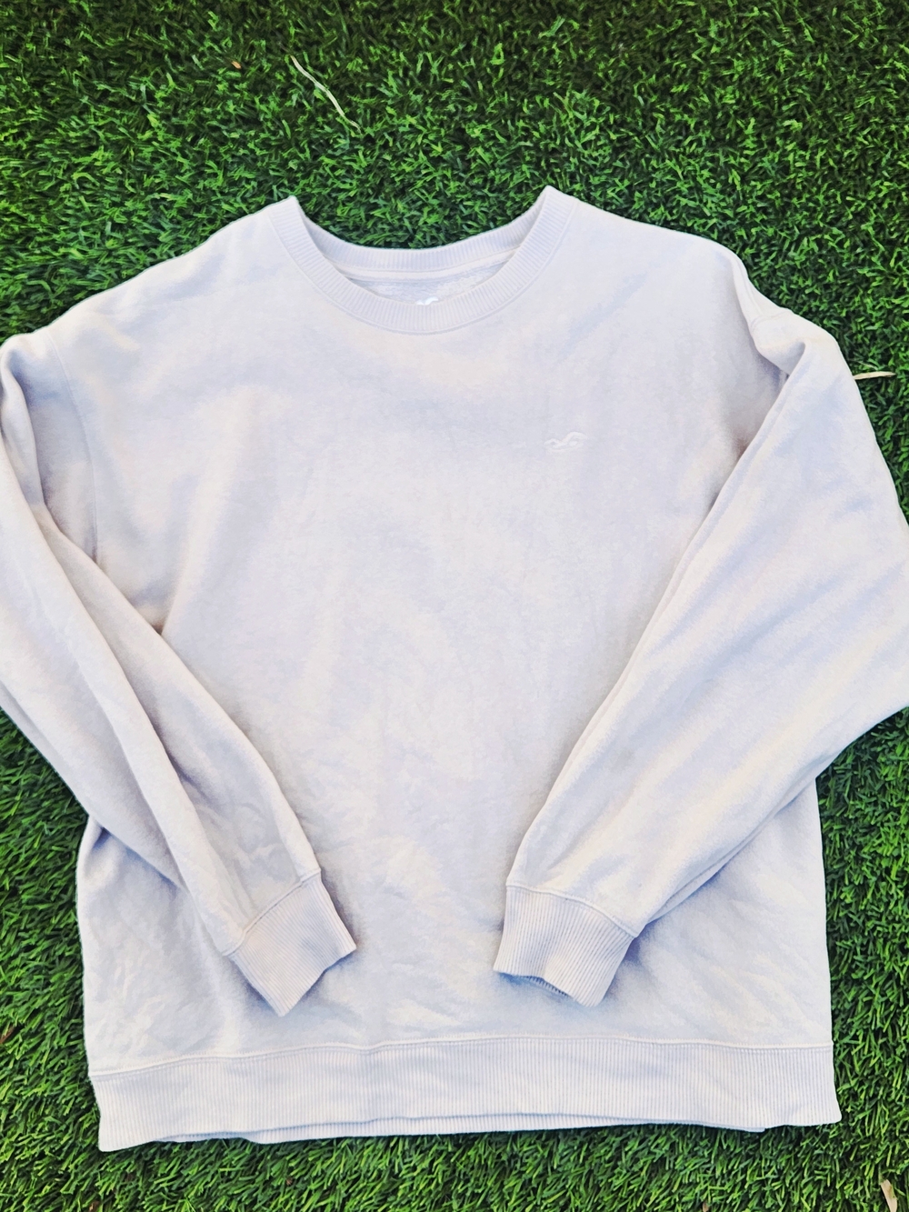 Womens Crewneck Sweatshirt - Beige